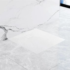 Cada de dus Magnum 90x90 cm alb