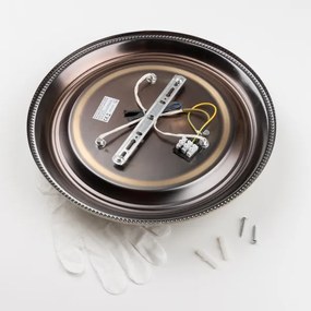 Plafonieră Brilagi CLASSIC 3xE27/60W/230V bronz