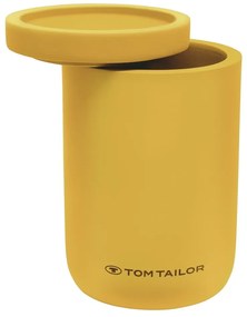 Organizator de baie galben muștar pentru dischete demachiante din polirășină Tom Tailor T-Color Bath – Wenko