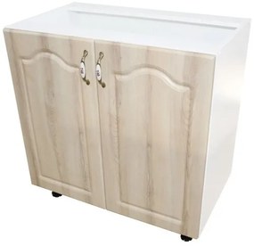 Corp inferior 80 cu 2 usi Zebra MDF sonoma mustata