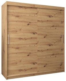 Dulap de haine 180 cm Toki (stejar artisan + stejar artisan). 1064841