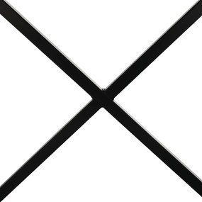 Măsuţă auxiliară/noptieră, stejar/negru, VIRED