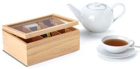 Cutie pentru plicuri de ceai 23x17,5 cm ficus de cauciuc Continenta C3290