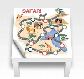 Autocolant pentru masă Safari 54 x 54 cm