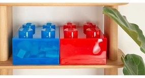 Cutie de depozitare pentru copii albastră din plastic 25x25x18 cm – LEGO®