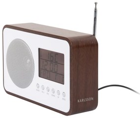 Radio cu ceas deșteptător digital FM Radio – Karlsson