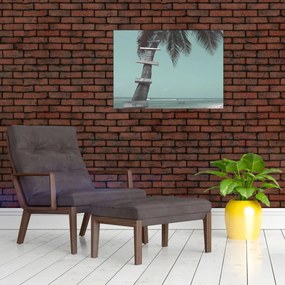 Tablou - Palma în Caraibe (70x50 cm)