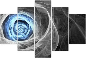 Tablou - Abstract Rose Blue (150x105 cm)