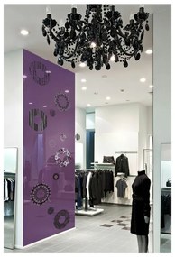 Autocolant Ambiance Grey And Black Circles