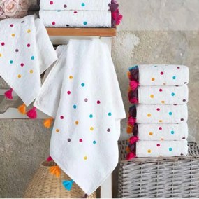 Set 2 Prosoape, Alb, 90x50 cm