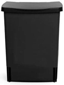 Brabantia Coș încorporabil 647043, 10 L, Deschidere largă, Curățare ușoară, Negru