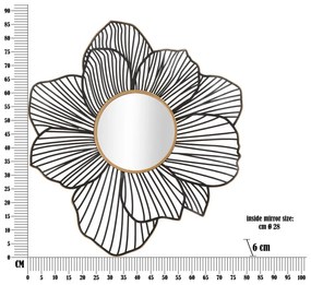 Oglindă de perete 79x86.5 cm Osaka – Mauro Ferretti