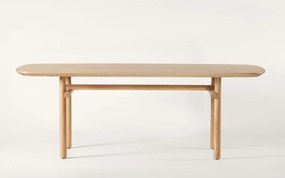 Masă lemn masiv Steekla – 220/, 280 × 100 × 75 cm - 280×100×75