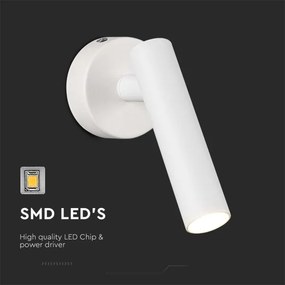 Spot LED de perete LED/2W/230V 3000K alb