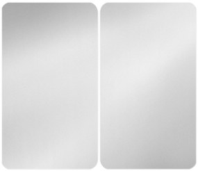 Plăci de sticlă pentru aragaz SILVER, 2 bucăți, WENKO, argintiu