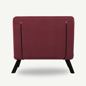 Fotoliu extensibil Sando Single - Maroon