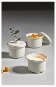 Lumânare parfumată din ceară de soia timp de ardere 35 h Inu Offwhite: Focused Mind – Zone