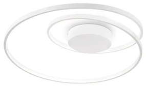 Lustra LED aplicata design circular Oz pl d60 on-off 2700k alba