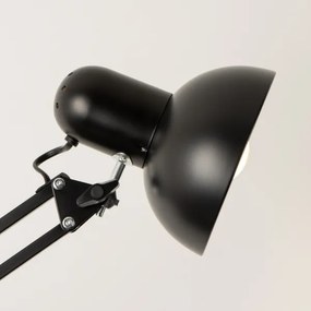 Brilagi - Lampă de podea flexibilă TASKER 1xE27/60W/230V, 184 cm, neagră