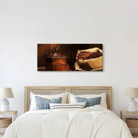 Tablou cu cafea (120x50 cm)