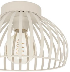 Plafonieră Eglo 901746 MOGANO 1xE27/40W/230V d. 28 cm crem