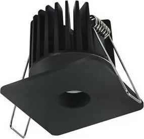 Spot incastrabil LED 8W 3000K ONO negru