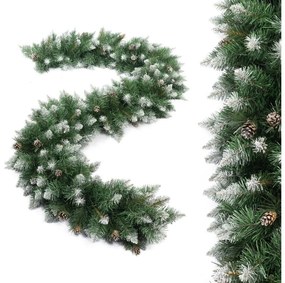 Ghirlandă decorativă de Crăciun, 270 cm