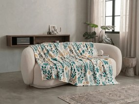 Patura microplus BOTANELLA, albastra Dimensiune: 200 x 220 cm