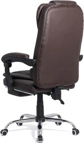 Scaun directorial cu suport de picioareOFF 418 maro