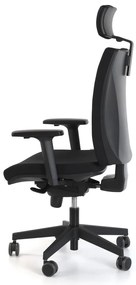 Scaun de birou Evita, negru