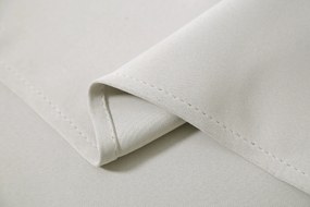 Draperie alb-crem OXFORD 140x250 cm Agatat: Inele metalice