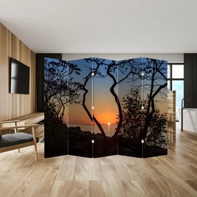Paravan - Apus de soare (210x170 cm)