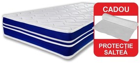 Saltea Super Ortopedica Tri Flexa, 12+3+3 Memory, Anatomica,  Husa Hipoalergenica 160 x 200 x 20 cm
