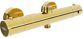 Mexen Kai baterie termostatică de duș, Aurie - 77150-50