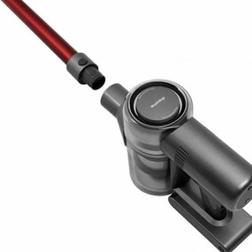 Aspirator vertical Dreame V11 VVN6, 450W, 150AW, 25000Pa, 125000 rpm, 0.5 l, 3 moduri, 90 min, OLED, HEPA, Indicatori, Gri/roșu