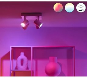 WiZ LED RGBW spot reglabil IMAGEO 4xGU10/4,9W/230V alb Wi-Fi