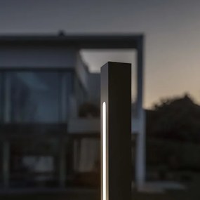 Ideal Lux JEDI - lampă LED de exterior, 25W/230V, 160 cm, CRI 90, IP65, antracit