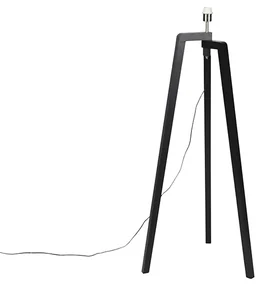Lampă de podea neagră fără abajur - Puros