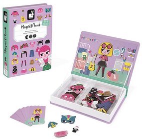 Janod - Set interactiv magnetic MAGNETIBOOK fetiță