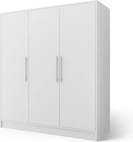 Dulap cu 3 usi Alarica 180x60x200 cm – Alb