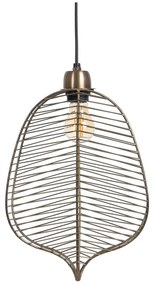 Lustră aurie cu abajur din metal – Ixia