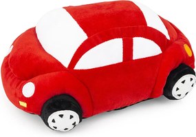Pernă cu formă aparte Mașinuță, roșu, 33 x 15 cm