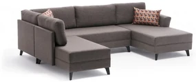 Coltar Living Eris, Gri, Poliester