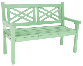 Banca de gradina din lemn, neo menta, 124 cm, FABLA