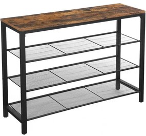 Raft Depozitare Vintage, Maro, 100 x 30 x 72 cm