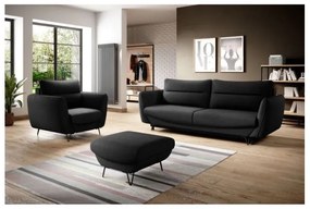 Scaune Set 236cm negru
