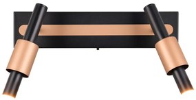 Spot negru-bronz LED 20,5x42 cm Ikaris – Trio Select