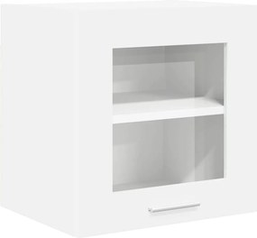 vidaXL Dulap suspendat cu depozitare Alb 40 x 31 x 40 cm Lemn compozit