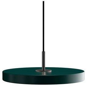 Lustră verde-închis LED cu abajur din metal ø 31 cm Asteria Mini – UMAGE