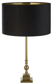 Veioza/Lampa de masa design modern Whitby alama antique/negru